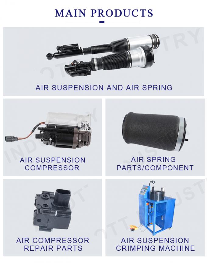 Air spring sản xuất túi treo khí nén cho ống treo khí nén W164 GL / ML-Class ML350 GL450 1643206013