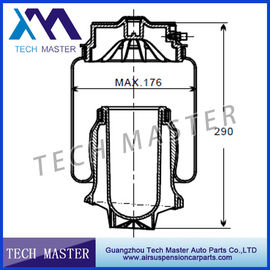 Air Strut Bag cho Mercedes W164 1643201025 Chuông treo khí phía sau