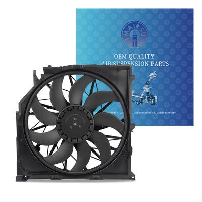 Ventilator làm mát xe hơi bằng nhựa hiệu quả với tùy chọn OEM cho BMW E83 Chứng nhận ISO TS15949