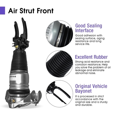 Giảm xóc treo khí nén chất lượng cao 7L8616039D 7L5616039E Trước Trái và Phải cho Audi Q7 4L 2007-2015