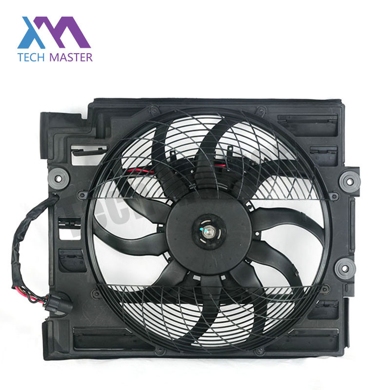 Quạt làm mát tản nhiệt BMW E39 có chổi than 4 chân 64548380780 Mô-đun điều khiển thay thế quạt làm mát