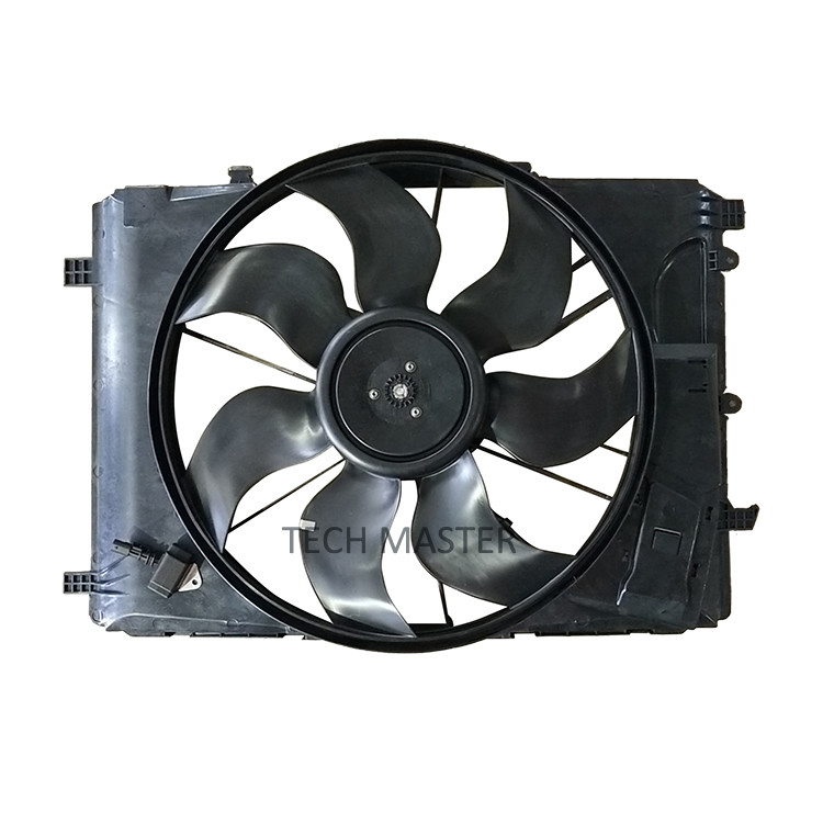 400W với mô-đun điều khiển Quạt làm mát tản nhiệt tự động cho lắp ráp quạt làm mát động cơ Mercedes Benz W204 A2045000393