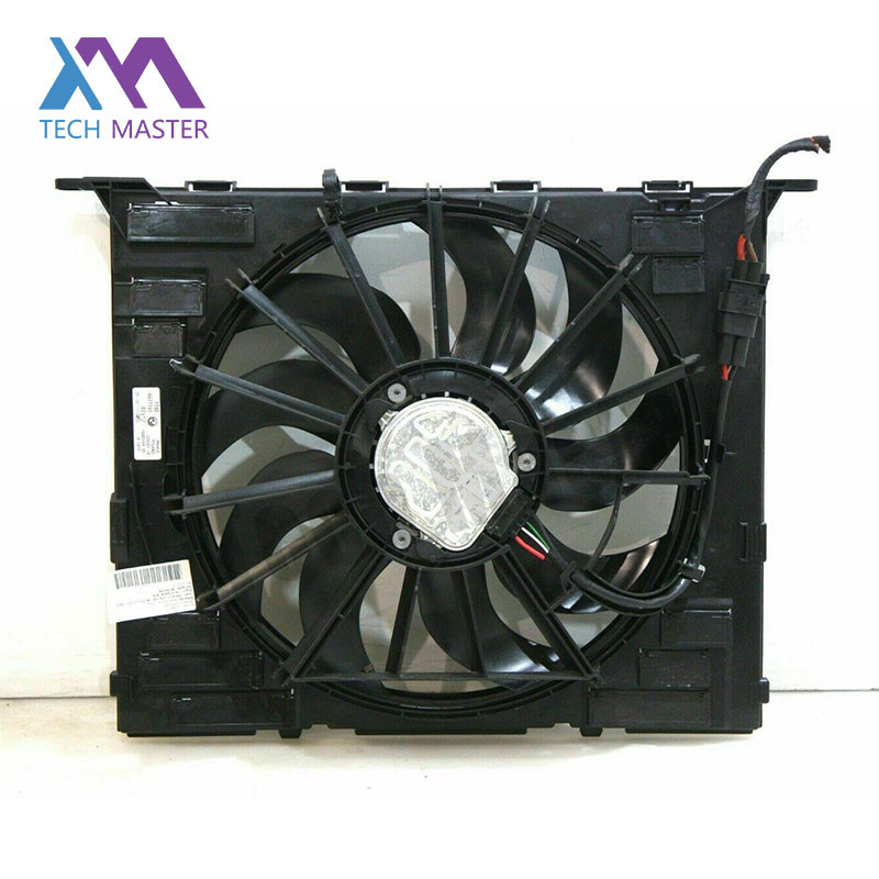 Thay thế quạt làm mát không khí ô tô bằng điện 12V 17427953569 17427953401 cho bMW G12 G11