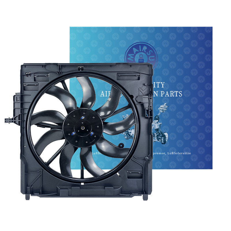 Bộ quạt làm mát bằng nhựa cho E70 E71 F15 F16 ISO TS15949 Chứng nhận 17428618242 17427647753