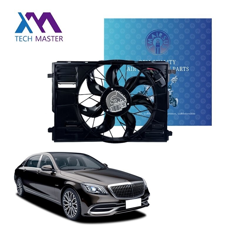 4 Clyinders 600W Chiếc xe ô tô Ventilator làm mát quạt cho Mercedes Benz A-Class Mô hình W117 W176 W247 A2479060100