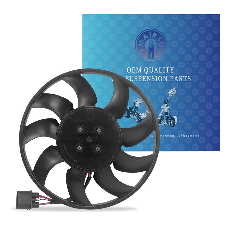 ISO TS15949 Bộ quạt làm mát bằng nhựa / Quạt tản nhiệt động cơ tự động cho làm mát động cơ đáng tin cậy