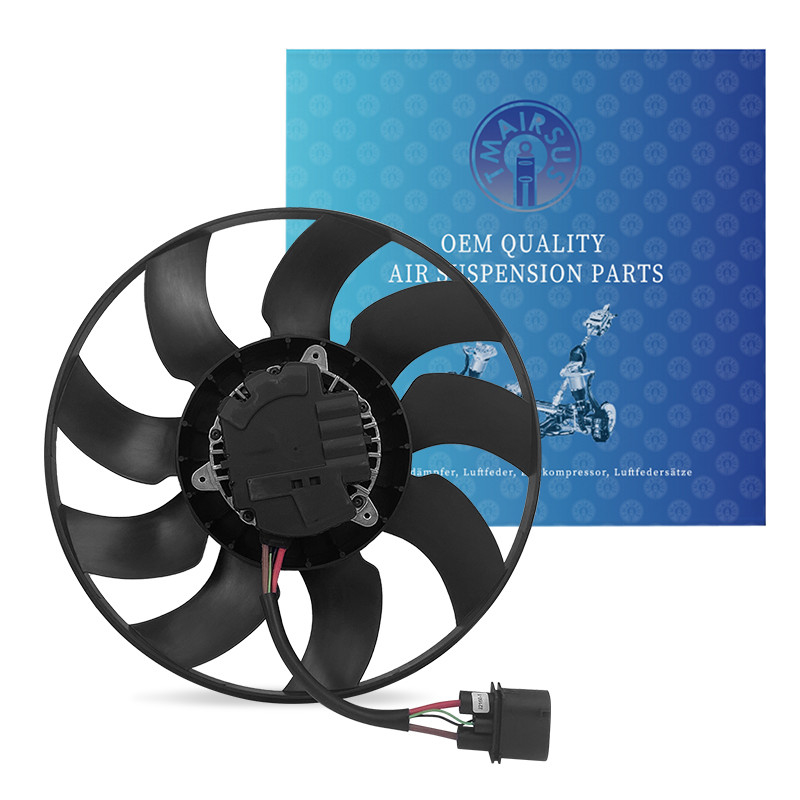 Bộ quạt tản nhiệt bộ làm mát động cơ cho quạt làm mát Volkswagen Touareg ISO TS15949 được chứng nhận